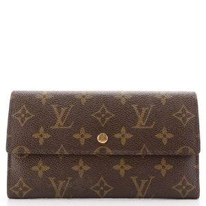 VINTAGE 1995 Louis Vuitton Monogram Porte Tresor International Organizer Wallet
